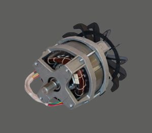 Siena pļāvēja motors