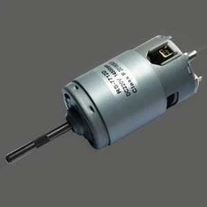 Elektriskais pļāvēja motors